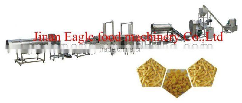 corn chips production line, snack food production line, snack food machines
