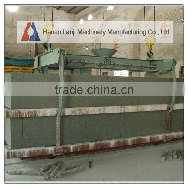 China new type high efficiency aac concrete blocks cutting machine for sale