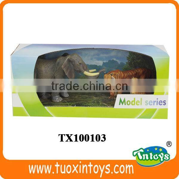 Plastic toy wild animals pets Africa