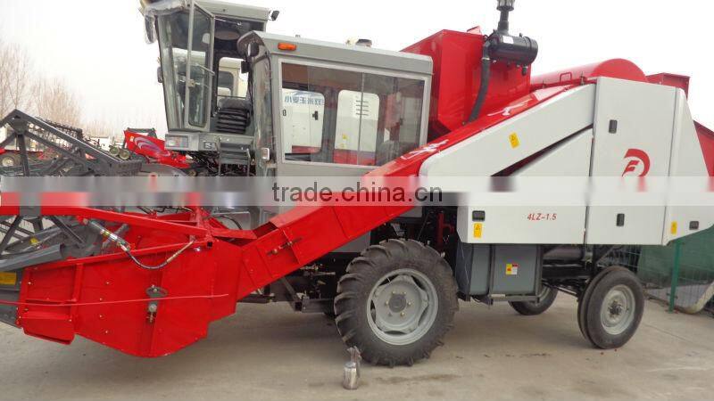 wheat small combine harvester 4LZ-1.5