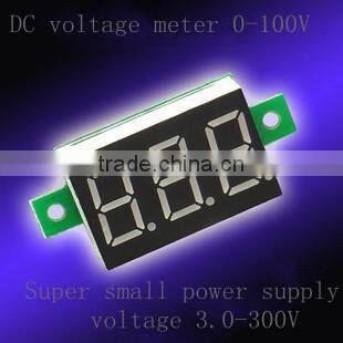 V20D three lines 0-100V digital voltmeter digital voltmeter head is reversed does not burn