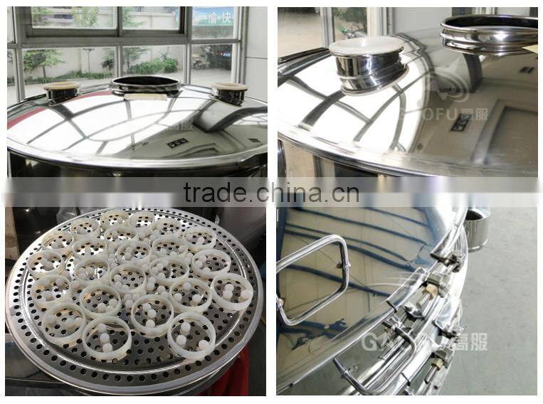 vibrator separator machine for maize starch sieving