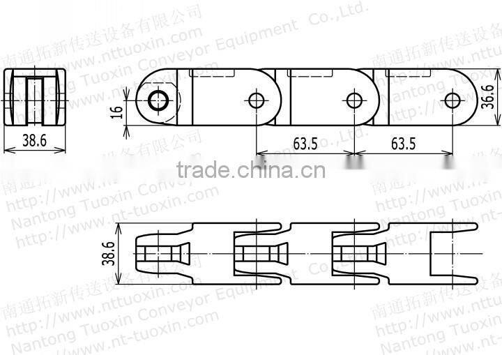 Straight Run N250 without TABS Case Chains
