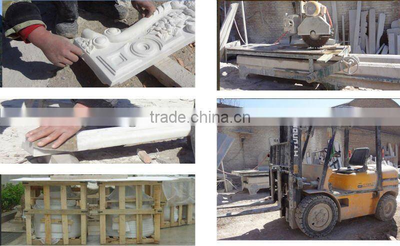 White Marble Door Pocket Door Frame