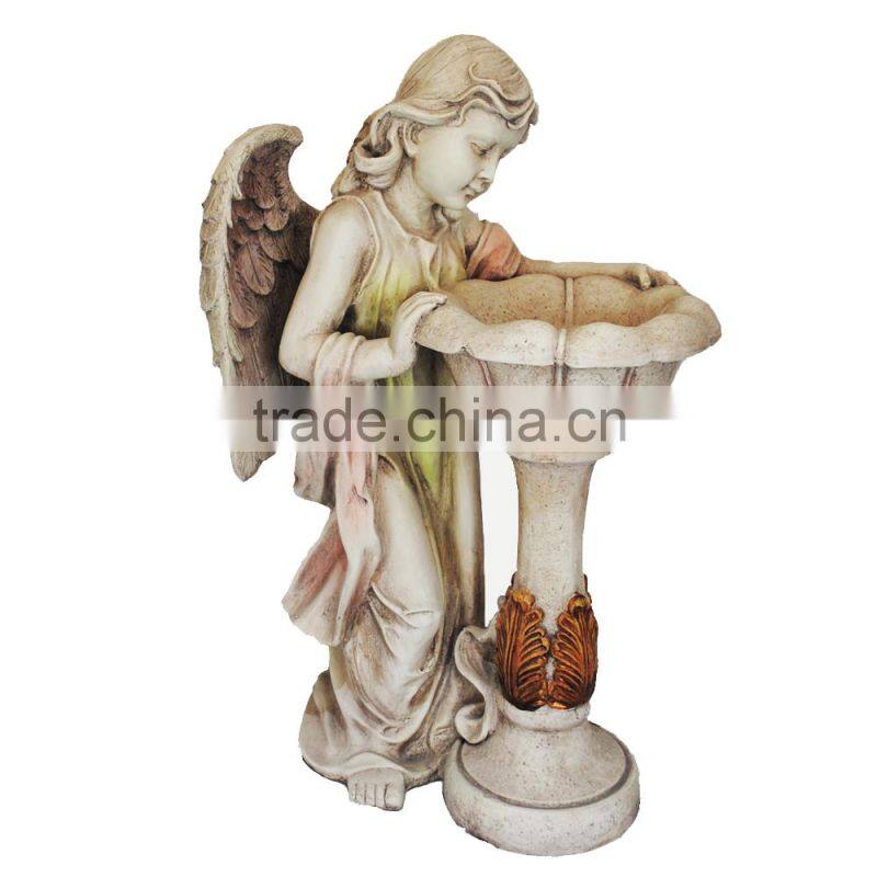 Garden Outdoor Angel Bird Bath
