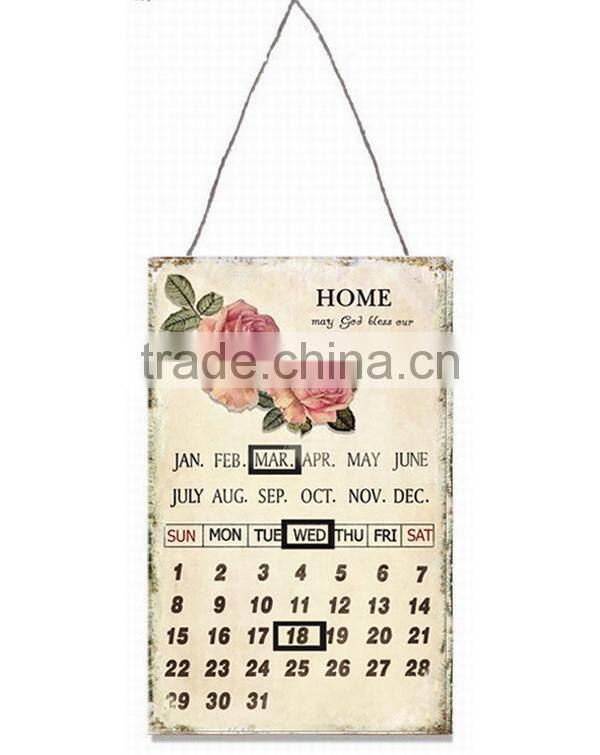 Square Metal Decorative Plauqes Cheap Plaques Tin Sign Metal Sign