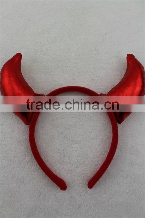 Halloween unicorn hairband ox horn headband