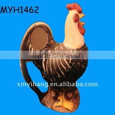 2011 new fashion vintage ceramic sakura china chicken single flower vase