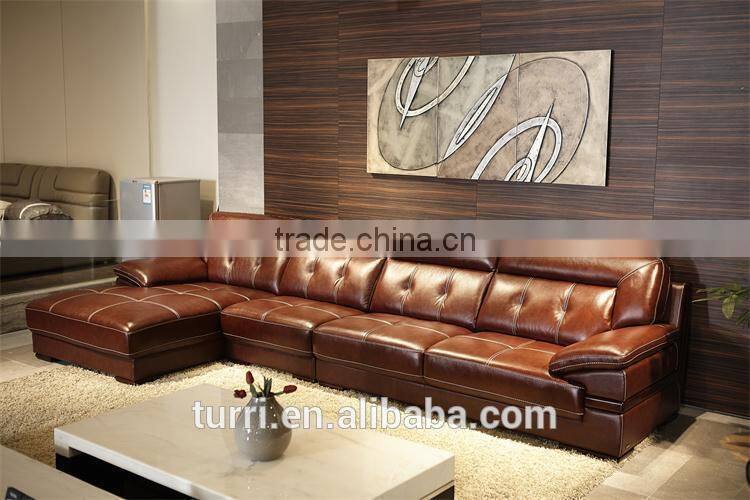 K245 High quality modern sofa Italy leather corner sofa set designs