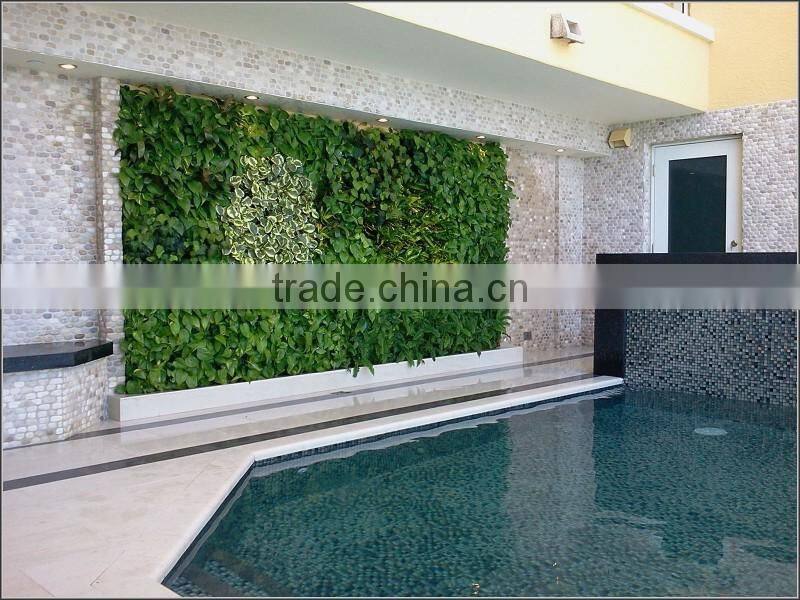 stair wall decorative plants wall