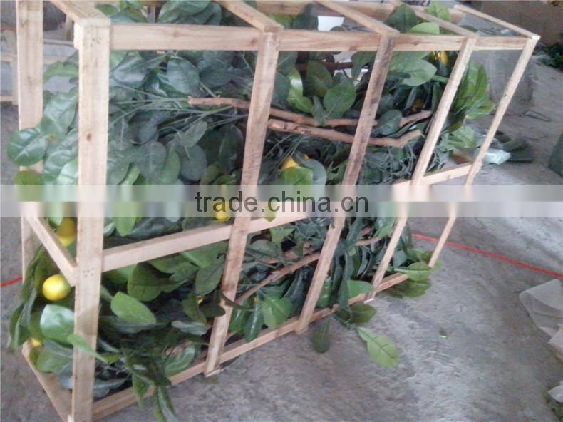 SJZJN 034 High Imitation Aritificial Lemon Tree Made in China Fashion Artificial Tree