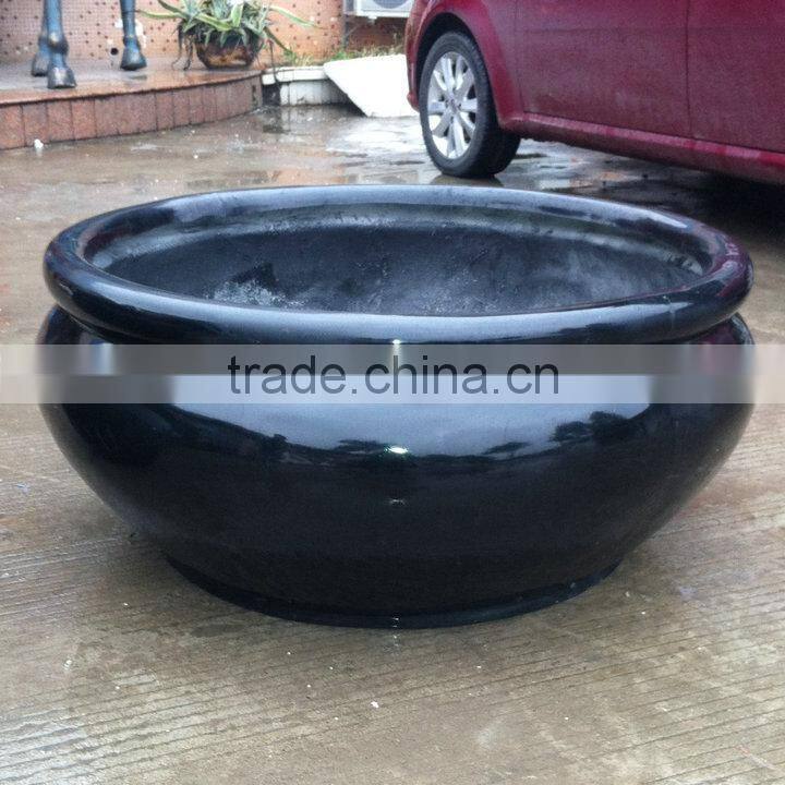 Large round planter flower pot