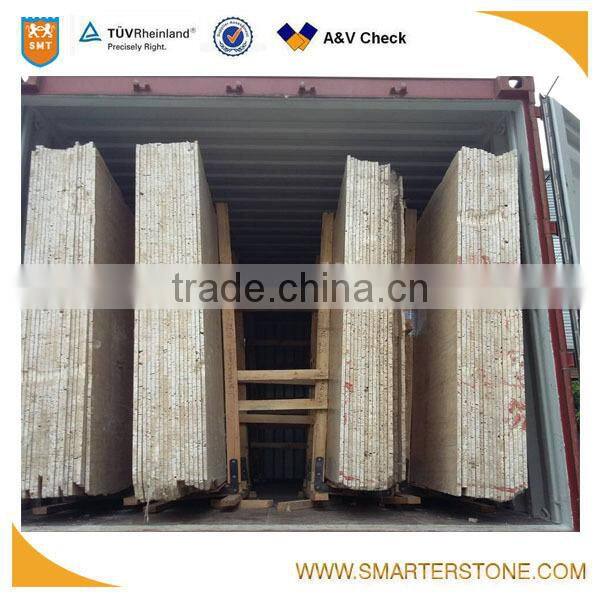 Cream Travertine Slab Yellow Travertine Marble
