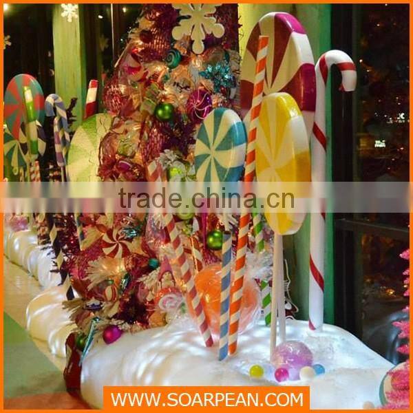 Modern Decoration Candlestick Holder Fiberglass Candlestick Wedding