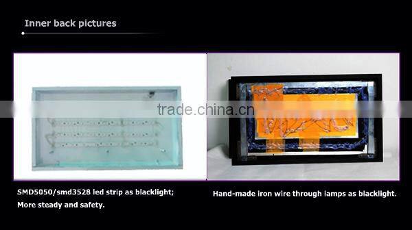 Outdoor restaurant open LED sign display board /full color LED open display sign can be customized