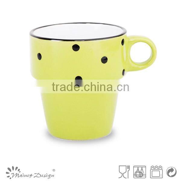 stoneware solid color ceramic coffee mugs