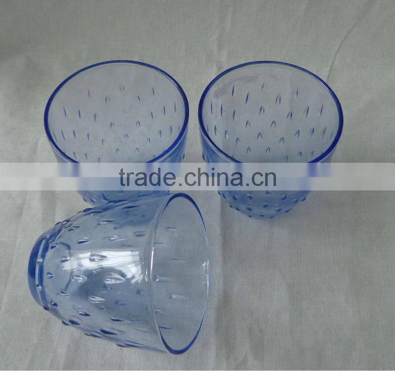 150ML Blue glass drinking cup