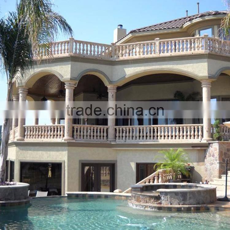 luxury house decor stone carving cantera stone columns