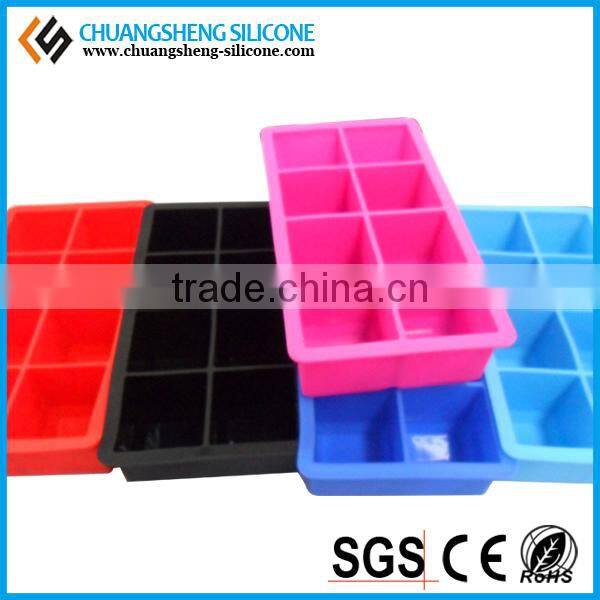 Square shaped ice cube mold