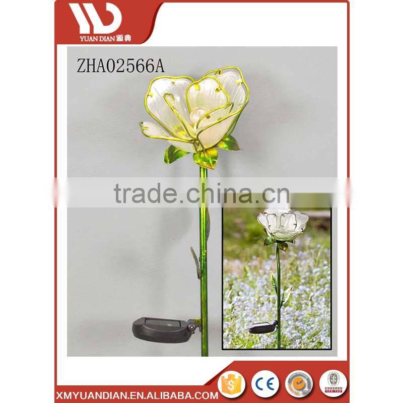 Rose Yard Stake Garden Decoration Yard Stake Led Solar Light