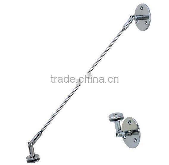 Modern design stainless steel glass canopy fittings/outdoor tempered glass canopy system for door,window,car parking