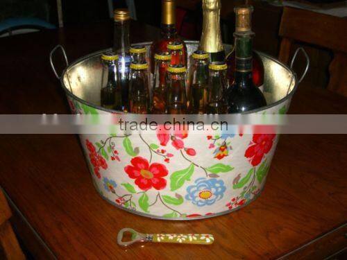 Full Color Printing Ice Bucket Beer Bucket