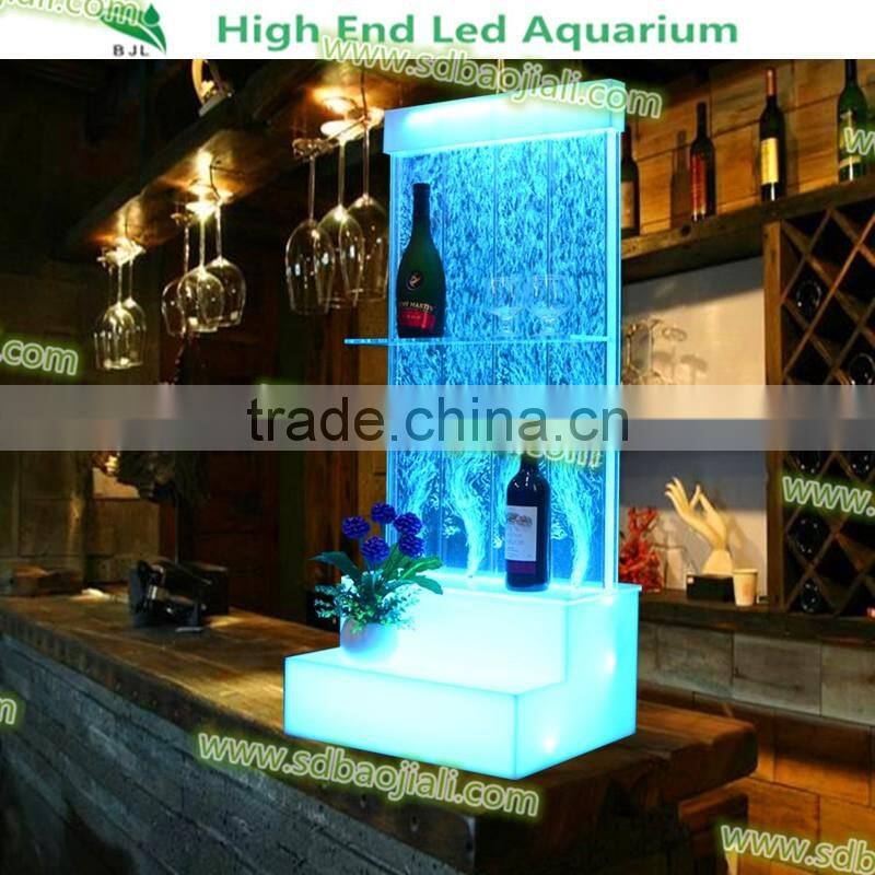 clear acrylic wine bottle holder for hotel/resturant/bar/home