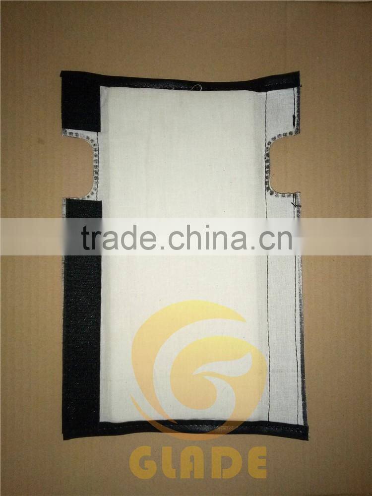 Long Lifetime Brush Cutter Parts Black Pu Protective Jacket On 143R Grass Trimmer Shaft