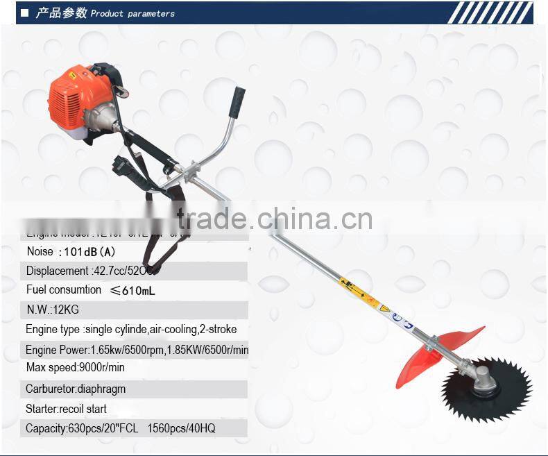 52cc hot sale cheap price good quality KAWASAKI brush cutter cg520