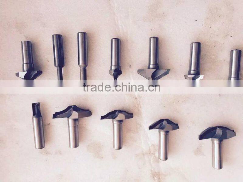 High performance diamond profile router bit