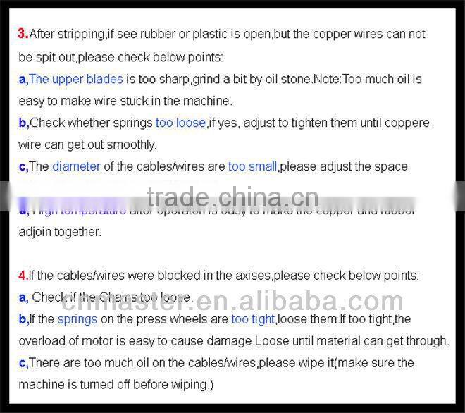 Copper Wire/Cable Cutting and Stripping machine (AWS-55)