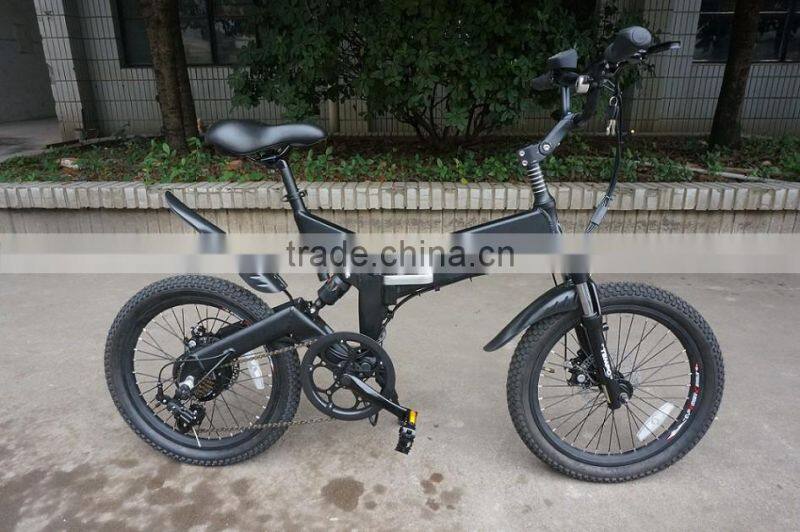 20 inch electric folding bike mountain electric bike electric fat tire bike
