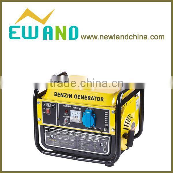 220V50HZ with DC 12V/1E45F gasoline engine generator/Manual 500w generator