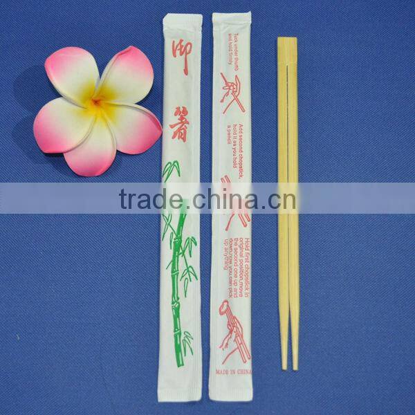 Hot sale disposable twin bamboo chopsticks