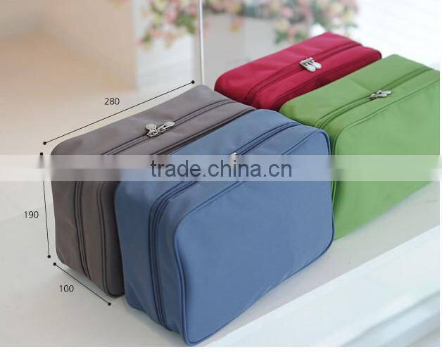 Many function partition travel underwear bag or toiletry organizer