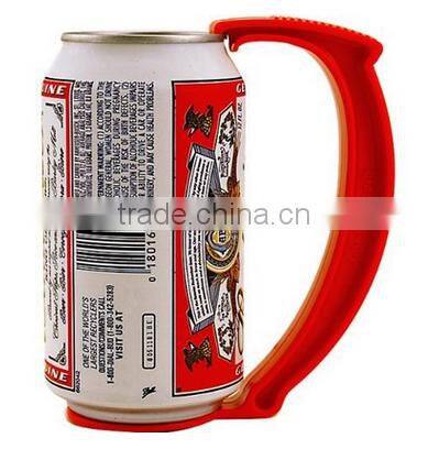 plastic cola can handle