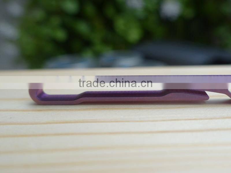 TK-7028 Portable EDC Quickdraw Rattlesnake Titanium Key Ring