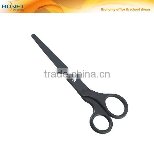 SSC0032 5-1/4" Chinese black blade titanium color scissors with cover