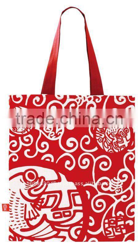 Japan-patterned Bag made in Japan Kimono bag Japanese traditional bag