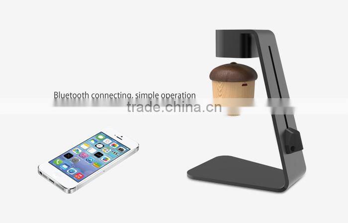 2017 New Design floating and spinning Levitation Bluetooth Wireless Speaker Floating