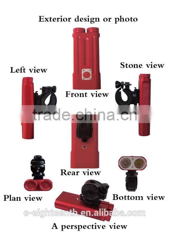 hot popular rechargeable Bright XM-L T6 LED Bicycle Lamp Bike Headlight Headlamp front light