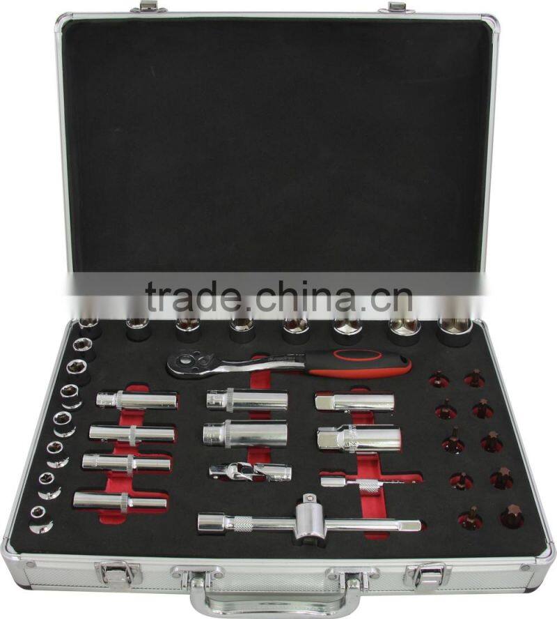 High Quality 39Pcs 3/8'' Dr.Socket Wrench Set