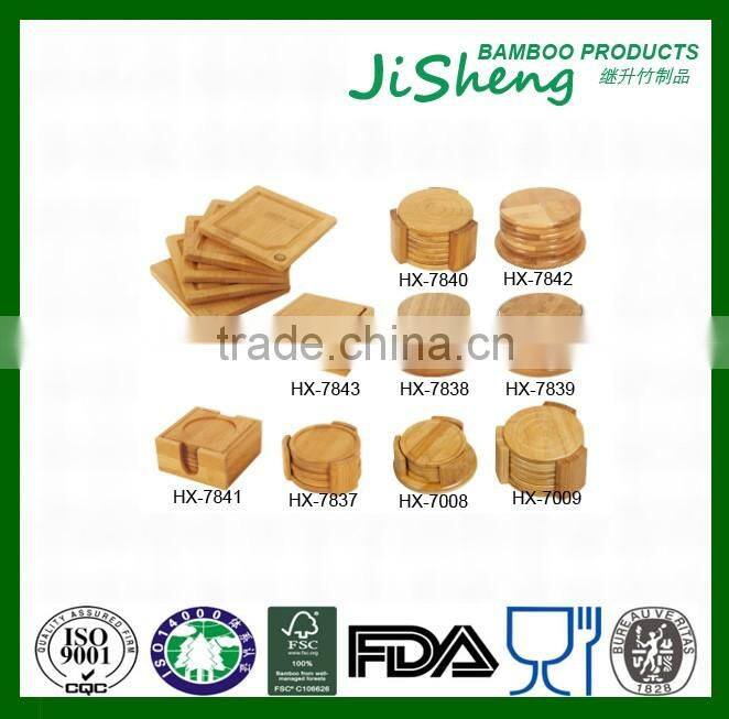 Eco-friendly feature bamboo mat, bamboo table mat, bamboo coaster