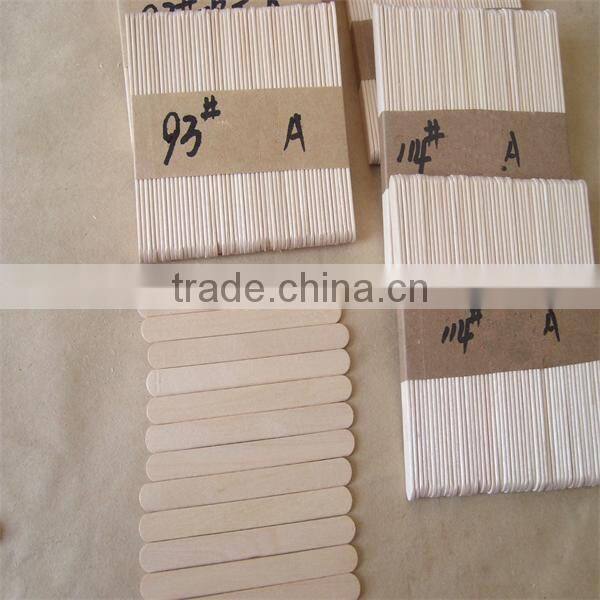 Food grade eco brich wood popsicle stick