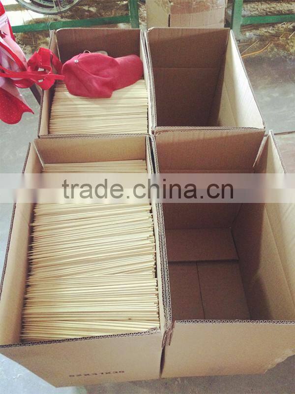 China Wholesale Thin Round Bamboo Sticks food For Sale