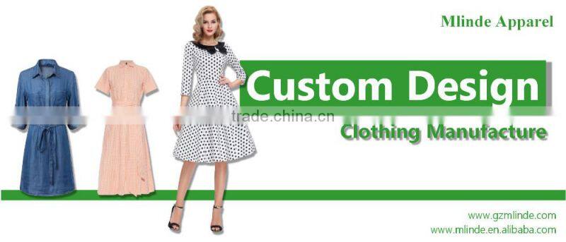 private label long sleeve floral pocket midi length fashion US size women dresses 2017 summer