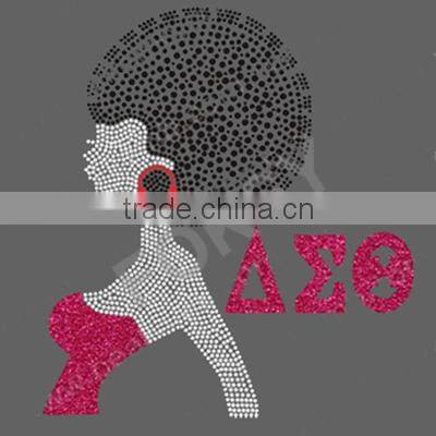 Wholesale Rhinestone transfers delta sigma theta birthday