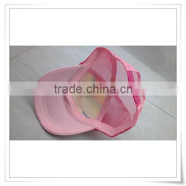 2015 newest summer fashion colorful girl kid mesh baseball cap