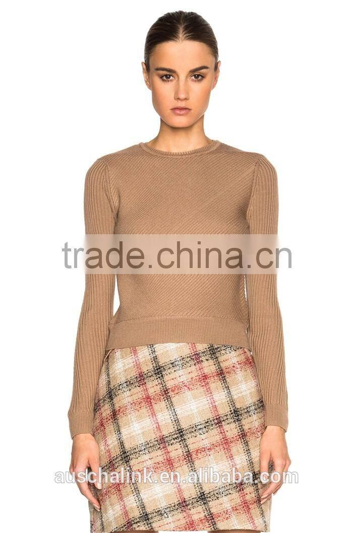outdoor fashion pullover women sexy sweater made in china