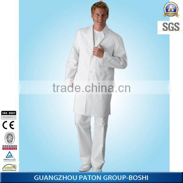 Factory Price Hospital Uniform,White Medical Uniform For Doctor,Customized Style Scrub Uniform